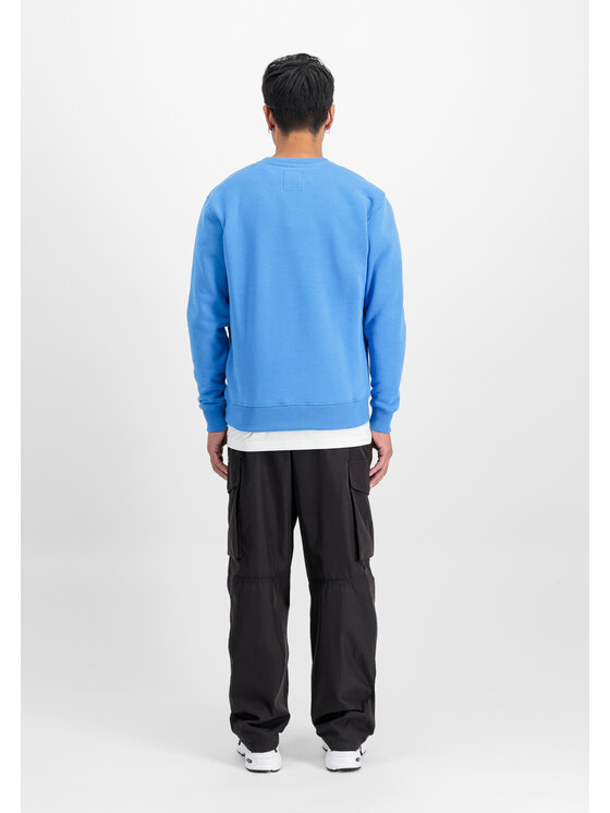 Alpha Industries Alpha Industries Bluza Basic Sweatshirt Niebieski Regular Fit