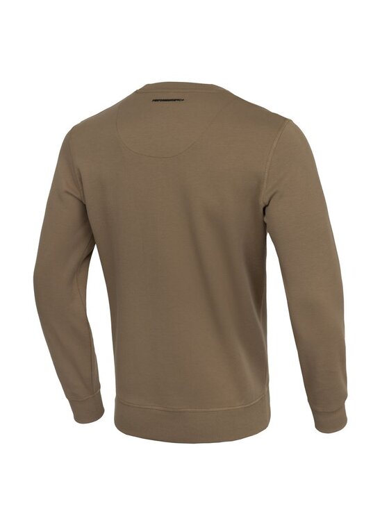 PITBULL PITBULL Bluza Beyer Brązowy Regular Fit