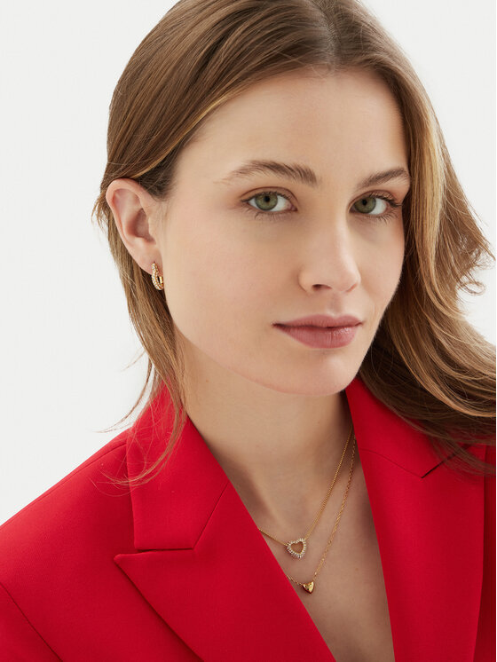 Guess Guess Обици JUBE05 017JW Златист
