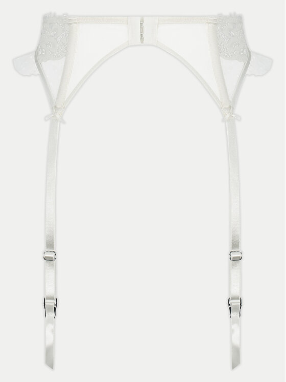 Hunkemöller Hunkemöller Pas do pończoch Harmony 205404 Biały