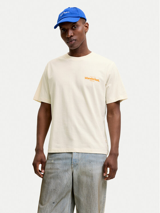 Jack & Jones Jack & Jones T-krekls Riviera 12295161 Balts Regular Fit