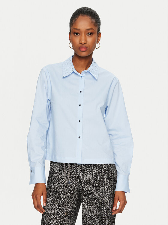 Morgan Morgan Ing 242-CBOXI Kék Loose Fit