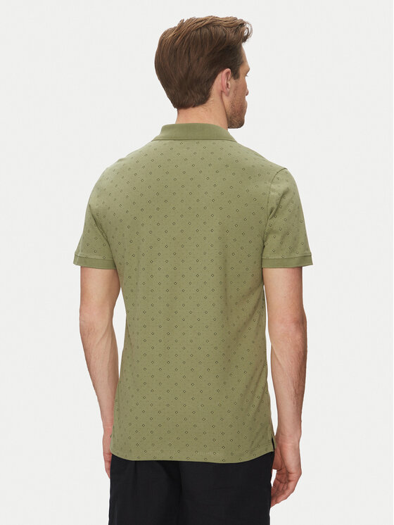 Blend Blend Polo 20718261 Zielony Regular Fit