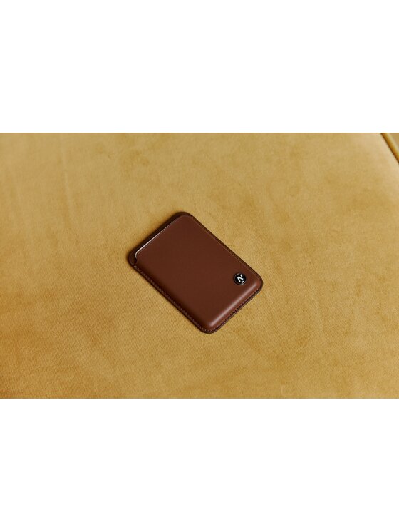 napo gloves napo gloves Etui na karty kredytowe iPhone 13, 14, 15, 16 Brązowy
