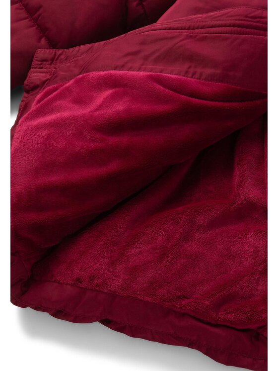 minoti minoti Kurtka zimowa 32COAT152 Bordowy Longline Fit