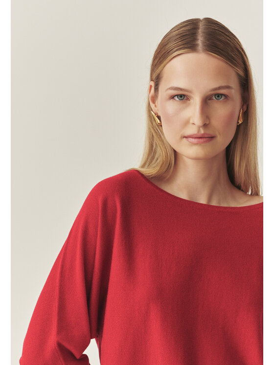 TATUUM TATUUM Sweter FLARIS Czerwony