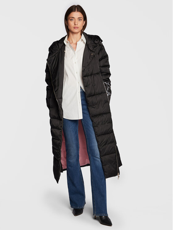 Liu Jo Sport Liu Jo Sport Μπουφάν χειμωνιάτικο TF2192 T4558 Μαύρο Regular Fit