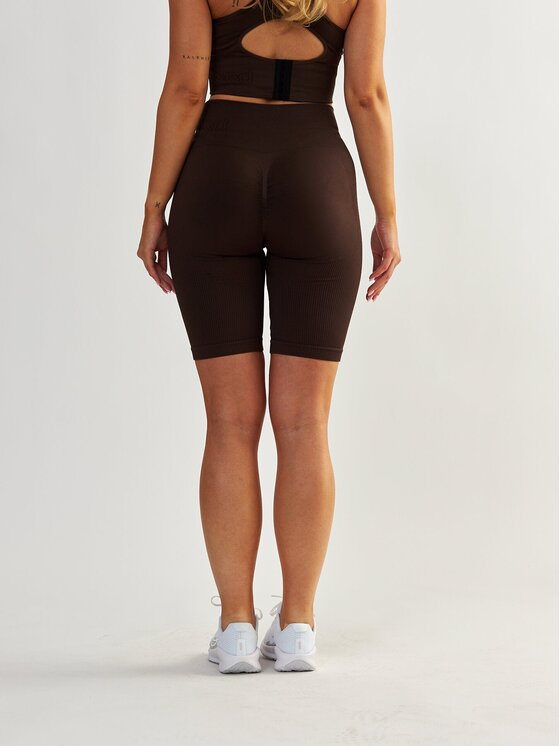 BeShaped BeShaped Szorty sportowe Modelujące Body Boost Brązowy Shaping Fit