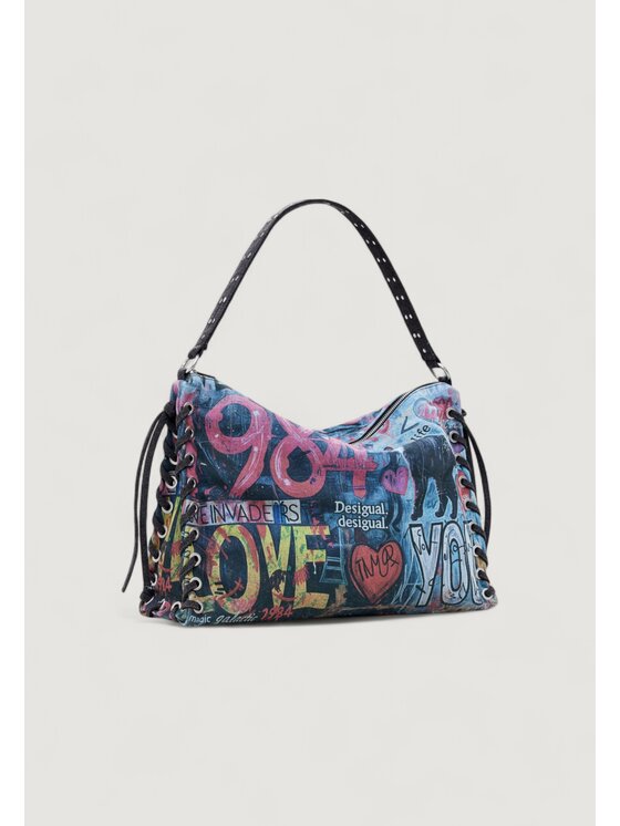 Desigual Desigual Σάκος BAG_PIZZICATO LEIRI Μαύρο