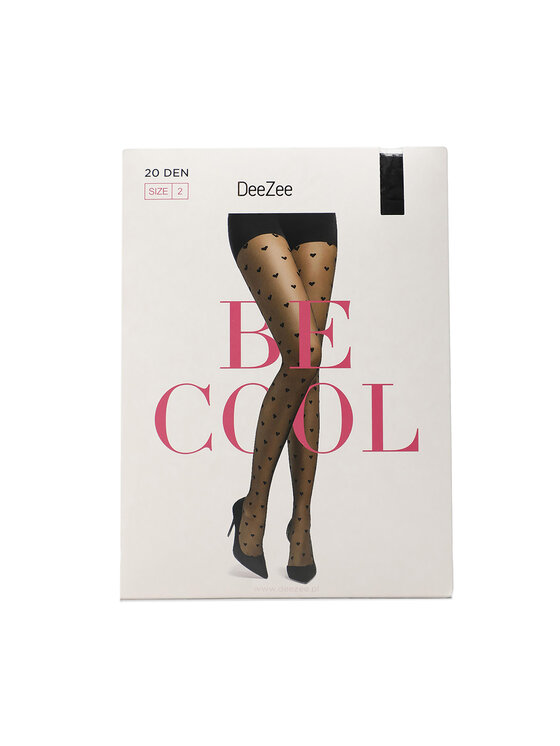 DeeZee Dámske pančuchy 9WB-003-AW22 Čierna