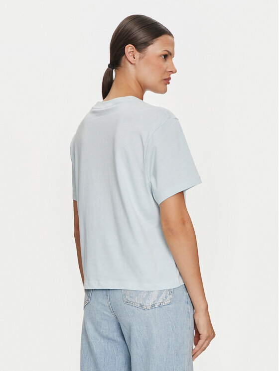 Guess Jeans Guess Jeans Tričko W4YI73 K8HM0 Modrá Regular Fit