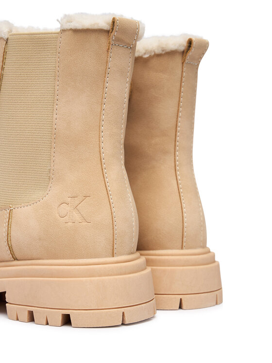 Calvin Klein Calvin Klein Čizme V3A5-83126-0315500 S Bež