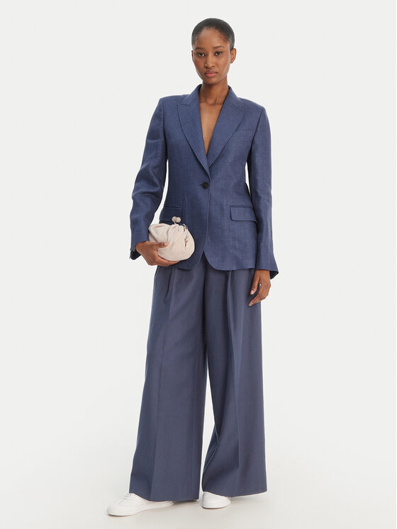 Weekend Max Mara Weekend Max Mara Bleizers Nalut 2615041072 Tumši zils Regular Fit