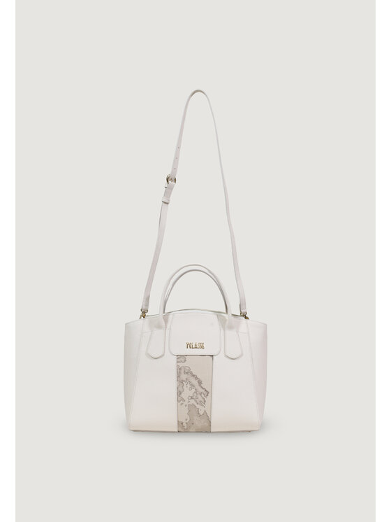 Alviero Martini Prima Classe Alviero Martini Prima Classe Borsetta Hand Bag w/detachabl Bianco