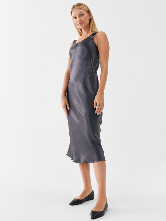 Max Mara Leisure Max Mara Leisure Haljina za svaki dan Talete 23322601 Siva Regular Fit