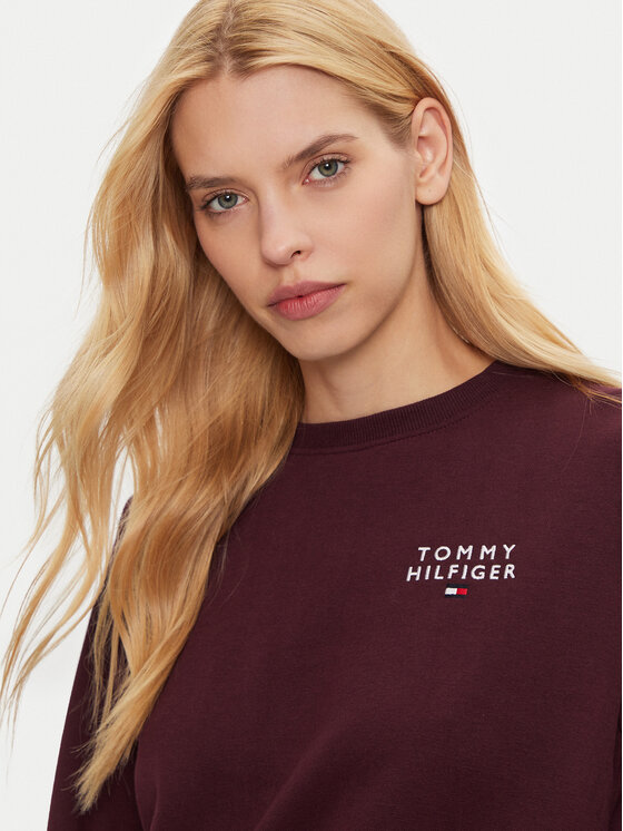 Tommy Hilfiger Tommy Hilfiger Džemperis UW0UW04521 Vyšninė Regular Fit