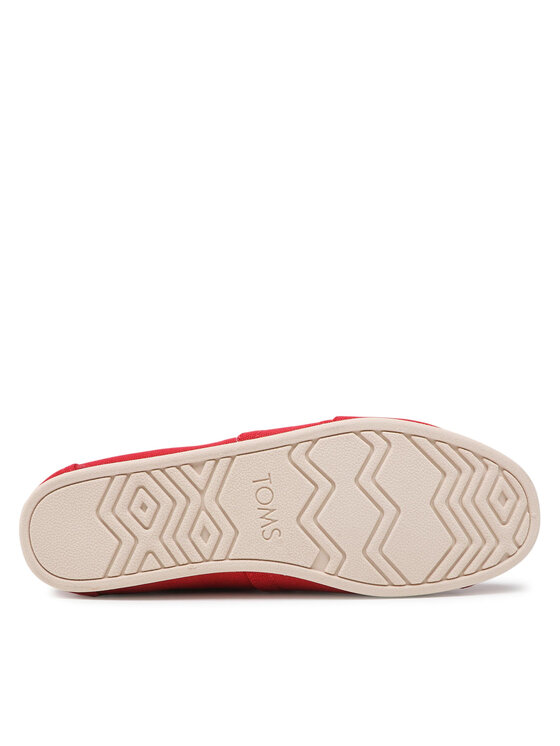 Toms Toms Туфлі Alpargata 10017665 Червоний
