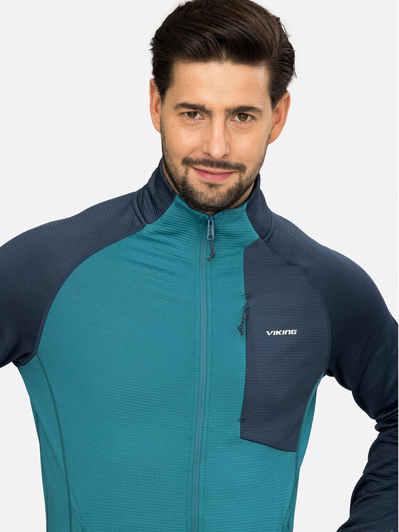 Viking Viking Bluza Birger Man Niebieski Regular Fit