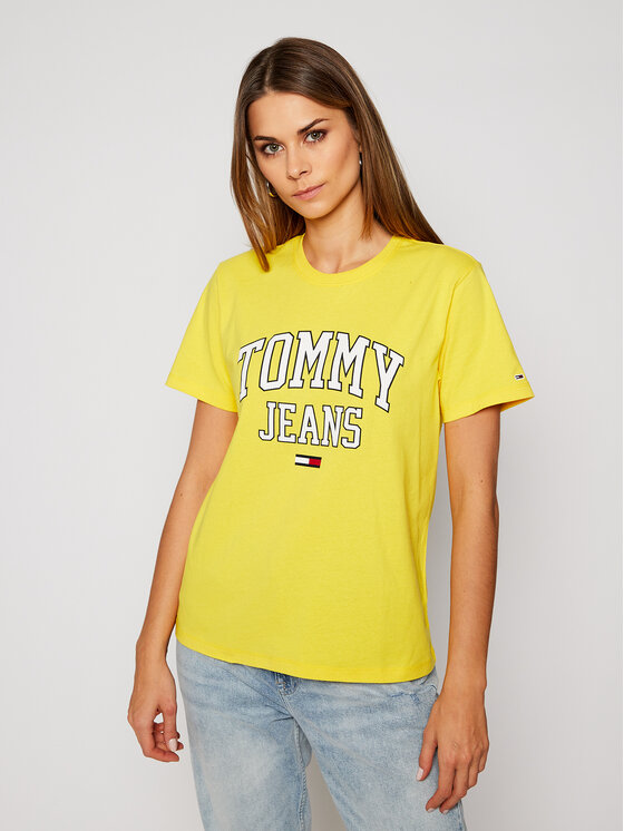 collegiate logo tee tommy jeans