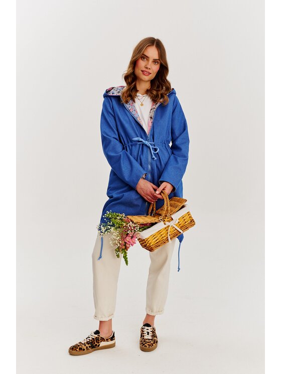NAOKO NAOKO Parka Morning Hills Modrá Regular Fit