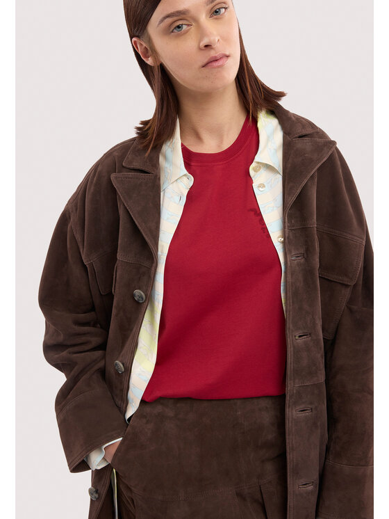 Trussardi Trussardi T-shirt G1156000243N036 Rosso Regular Fit