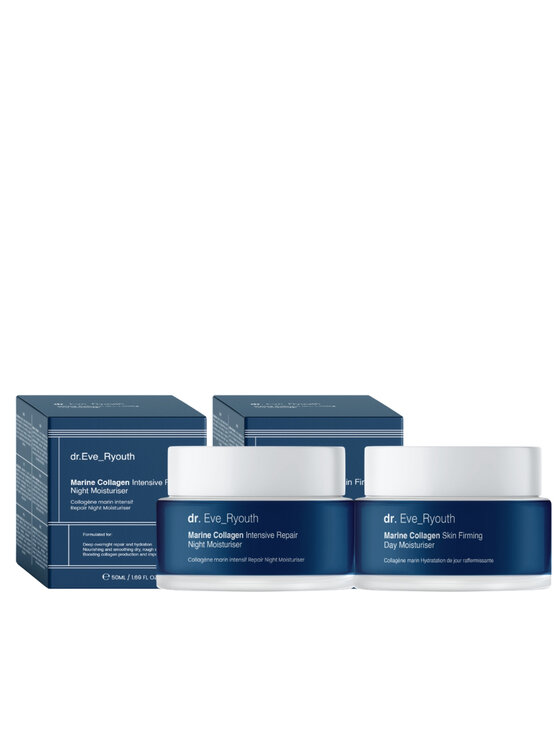 dr. Eve Ryouth dr. Eve Ryouth Marine Collagen Day + Night Cream Duo Krem na noc