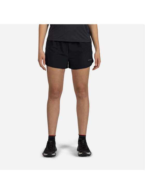 Rossignol Rossignol Szorty sportowe W Sidelhorn Short 3' Czarny Regular Fit