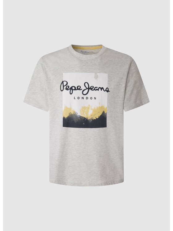 Pepe Jeans Pepe Jeans T-Shirt Roslyn Šedá Regular Fit