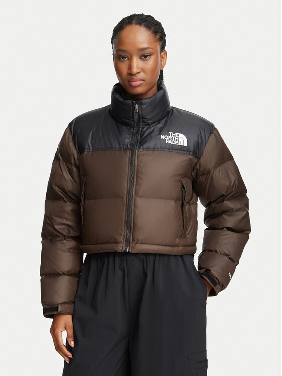 The North Face The North Face Puhovka Nuptse NF0A5GGE Temno rjava Regular Fit