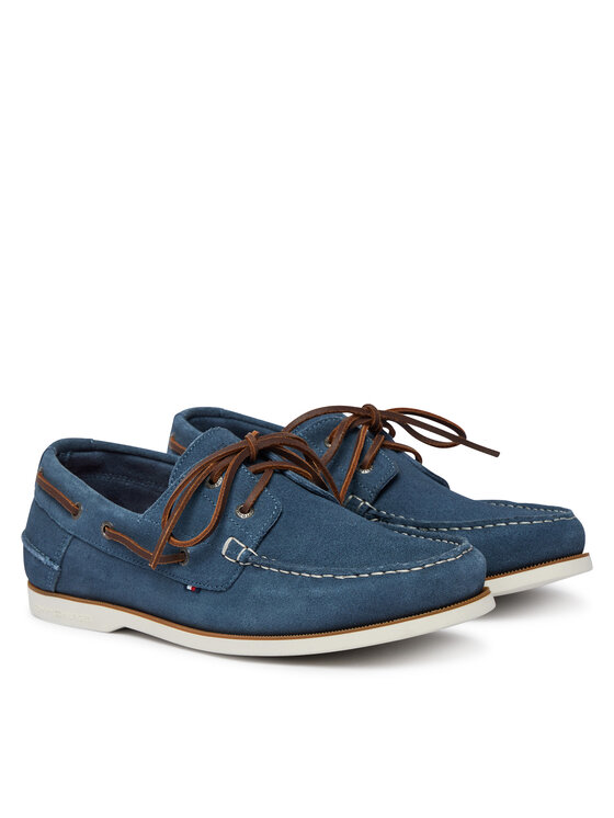 Tommy Hilfiger Tommy Hilfiger Pantofi FM0FM05387 Albastru