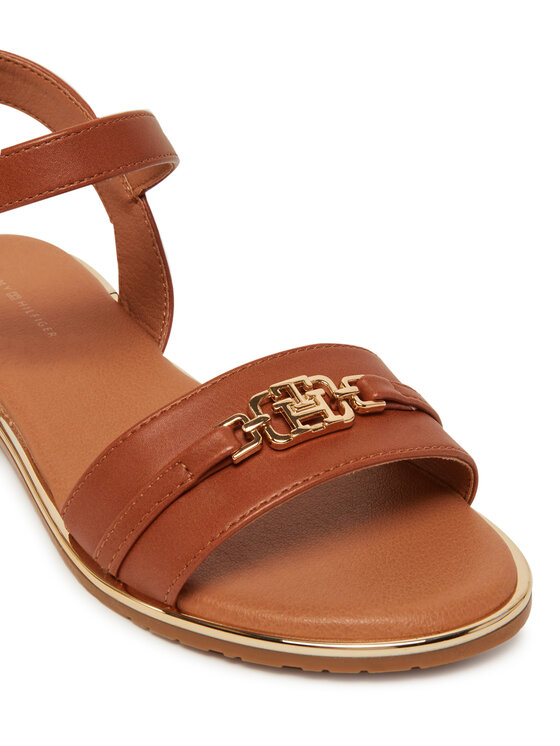 Tommy Hilfiger Tommy Hilfiger Sandali T3A2-33778-0326 S Rjava