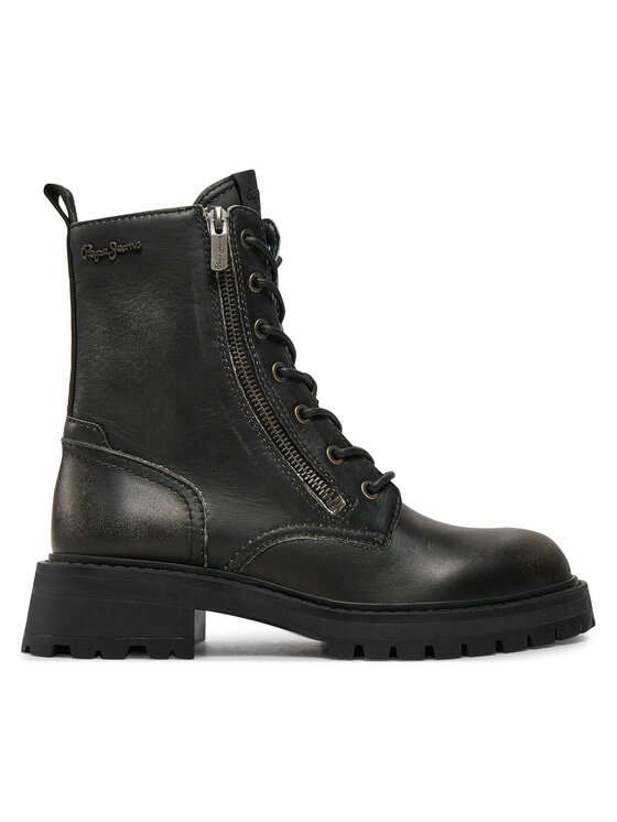 Pepe Jeans Pepe Jeans Schnürstiefeletten Kane PLS50548 Schwarz