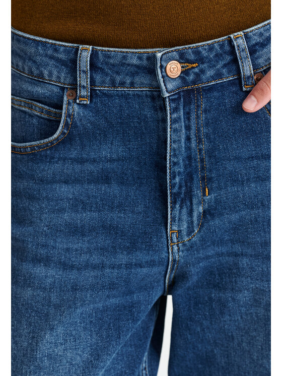 TATUUM TATUUM Jeansy LEI Granatowy Wide Fit