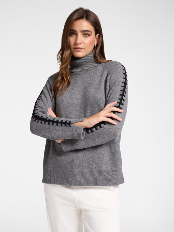 Elena Mirò Elena Mirò Maglione M468Z000601N013 Grigio Regular Fit