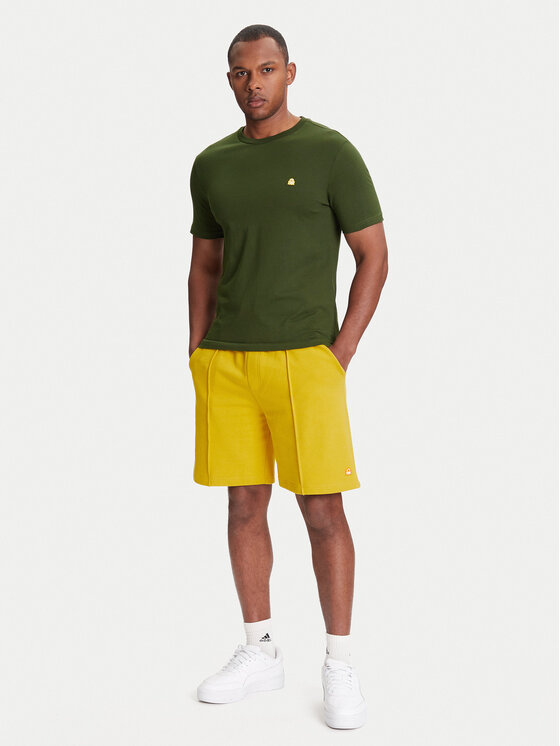 United Colors Of Benetton United Colors Of Benetton Sportske kratke hlače 342ZU900X Žuta Regular Fit