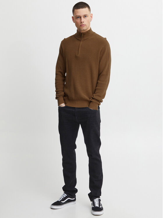 Blend Blend Džemper 20714337 Smeđa Regular Fit
