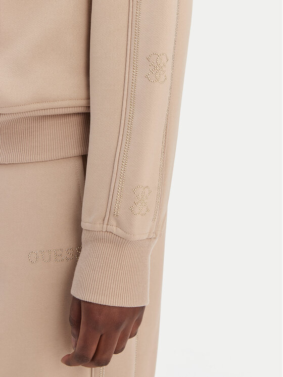 Guess Guess Суитшърт V5BQ15 KCX22 Бежов Regular Fit