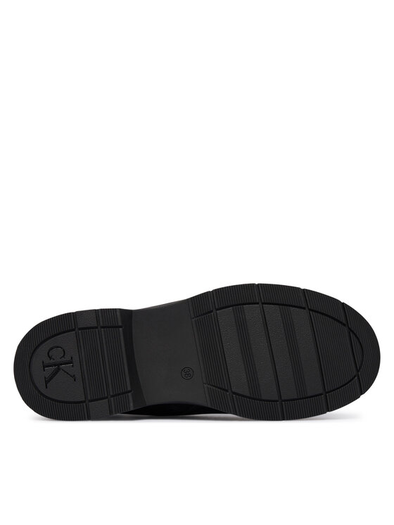 Calvin Klein Calvin Klein Auliniai batai Lace-Up Bootie V3X5-83187-1695 D Juoda