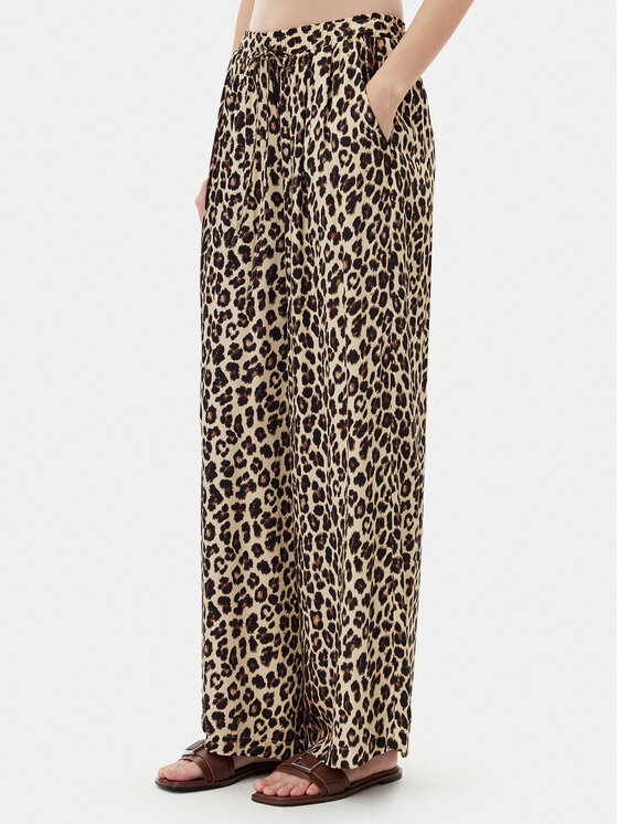 ViCOLO ViCOLO Riidest püksid TD1432 Beež Relaxed Fit