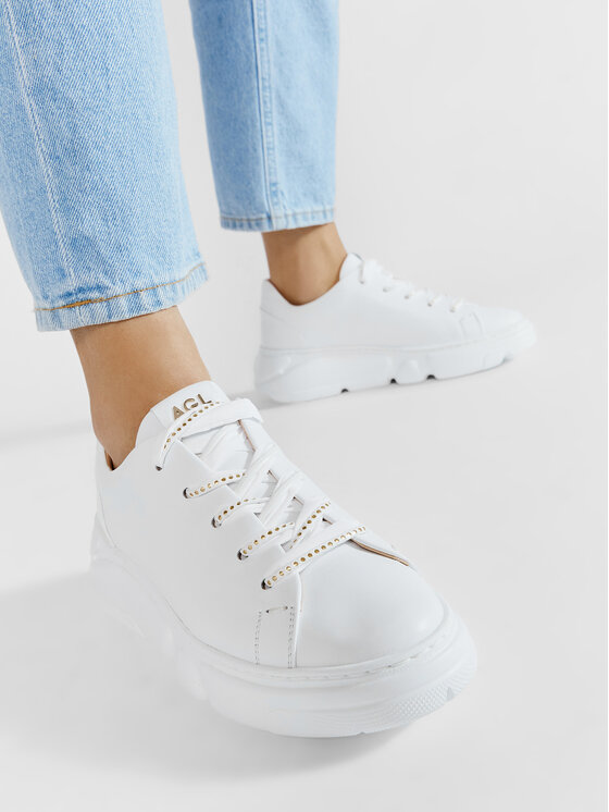 AGL AGL Sneakers Sheila D938001PGKA076B775 Bianco