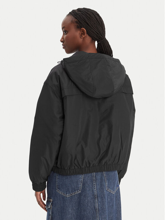 Karl Lagerfeld Jeans Karl Lagerfeld Jeans Übergangsjacke B1W15023 Schwarz Relaxed Fit