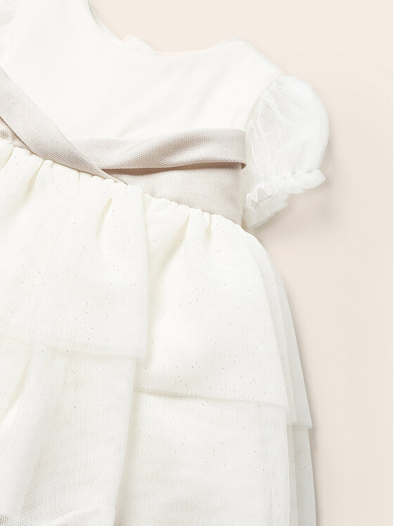 Mayoral Mayoral Elegantes Kleid 1811 Écru
