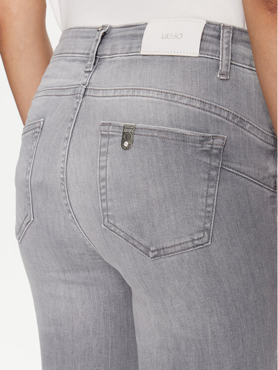 Liu Jo Liu Jo Τζιν UXX037 D4811 Γκρι Skinny Fit