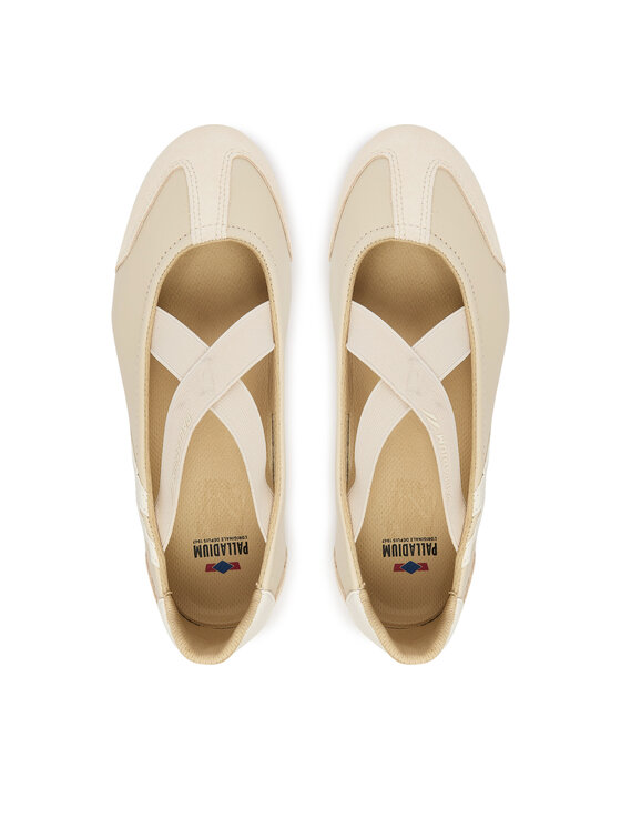 Palladium Palladium Baleríny Racerballerinalth 94645-244-M Écru