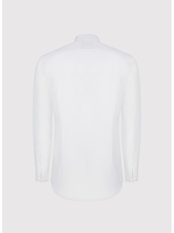Pako Lorente Pako Lorente Koszula P25SN-1X-020 Biały Slim Fit