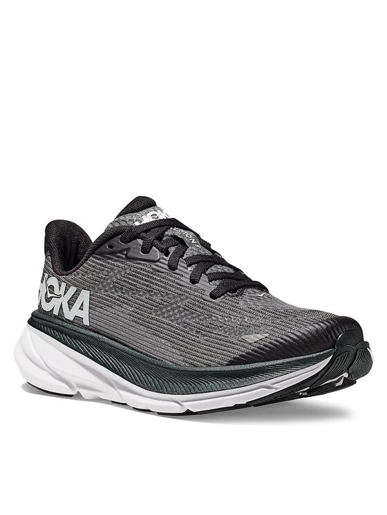 Hoka Hoka Skriešanas apavi Clifton 9 Youth 1131170 Pelēks