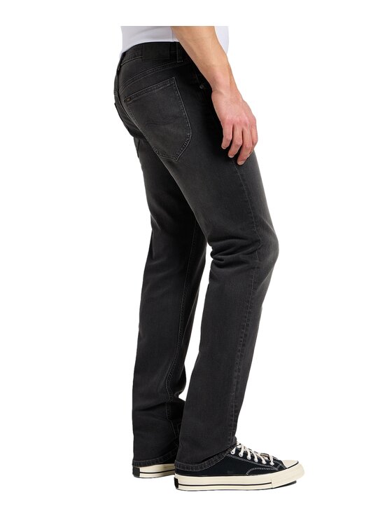 Lee Lee Jeansy 112355812 Szary Regular Fit