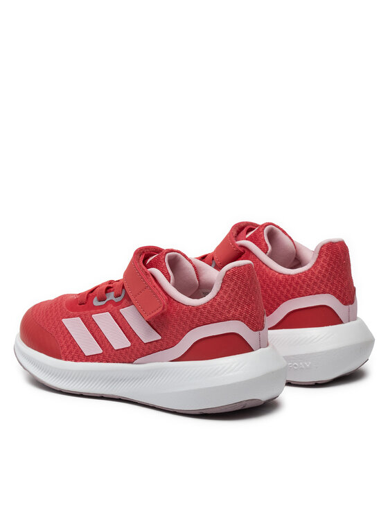 adidas adidas Tekaški čevlji RunFalcon 3.0 Elastic Lace Top Strap ID0599 Rdeča