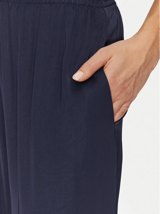 ViCOLO ViCOLO Pantaloni din material TD0008 Bleumarin Relaxed Fit