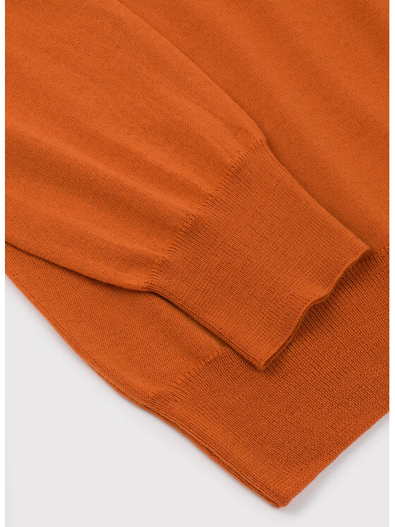 Pako Lorente Pako Lorente Golf P22WP-2X-025 Pomarańczowy Classic Fit